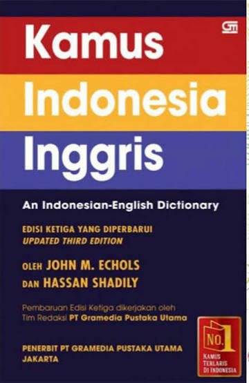 Cover Kamus Indonesia-Inggris